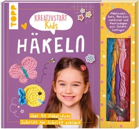 Abbildung von: Kreativstart Kids Häkeln. Anleitungsbuch und Material - Frech
