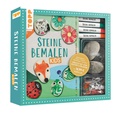 Cover: Kreativ-Set: Steine bemalen Kids mit Wackelaugen, Pompons, Anleitungsbuch & Material - frechverlag GmbH