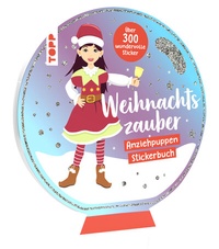 Abbildung von: Stickerbuch: Anziehpuppen zum Stickern. Weihnachten - Frech
