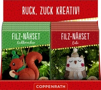 Abbildung von: Filz-Nähsets Weihnachts-Anhänger - Coppenrath