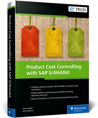 Abbildung von: Product Cost Controlling with SAP S/4HANA - SAP PRESS