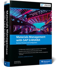 Abbildung von: Materials Management with SAP S/4HANA - SAP PRESS