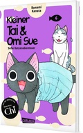 Cover: Kleiner Tai & Omi Sue - S&uuml;&szlig;e Katzenabenteuer 6 - Carlsen Manga