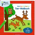 Cover: Mein kunterbuntes Tier-Malbuch - Coppenrath