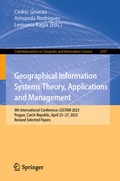 Cover: Geographical Information Systems Theory, Applications and Management - Springer