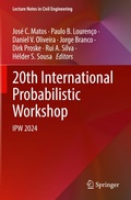 Cover: 20th International Probabilistic Workshop - Springer