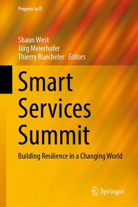 Enlarge image Cover: Smart Services Summit - Springer