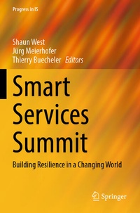 Enlarge image Cover: Smart Services Summit - Springer