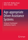 Cover: Age-appropriate Driver Assistance Systems - Springer