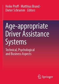 Enlarge image Cover: Age-appropriate Driver Assistance Systems - Springer