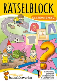 Abbildung von: Rätselblock ab 3 Jahre, Band 2 - Hauschka Verlag