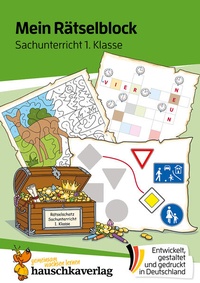 Abbildung von: Mein Rätselblock Sachunterricht 1. Klasse - Hauschka Verlag