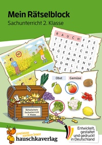 Abbildung von: Mein Rätselblock Sachunterricht 2. Klasse - Hauschka Verlag