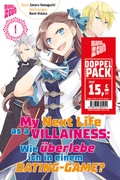 Cover: Doppelpack: My Next Life as a Villainess - Wie &uuml;berlebe ich in einem Dating-Game? 1-2 - Manga Cult