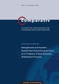 Cover: Entanglements and Transfers: Socialist East-Central European Actors as Co-Producers of Socio-Economic Globalization Processes - Leipziger Uni-Vlg