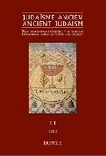 Cover: Judaisme Ancien 11, 2023 / Ancient Judaism, 11, 2023 - Brepols N.V.
