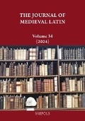 Cover: The Journal of Medieval Latin 34/2024 - Brepols N.V.