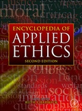 Cover: Encyclopedia of Applied Ethics - Academic Press