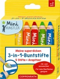 Cover: Meine superdicken 3-in-1-Buntstifte - Coppenrath