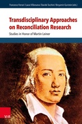 Cover: Transdisciplinary Approaches on Reconciliation Research - Vandenhoeck & Ruprecht