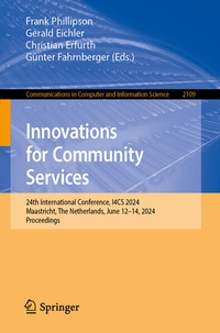 Enlarge image Cover: Innovations for Community Services - Springer