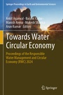 Cover: Towards Water Circular Economy - Springer