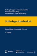 Cover: Schiedsgerichtsbarkeit - Verlag &Ouml;sterreich