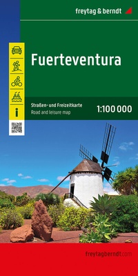 Abbildung von: Fuerteventura, Straßen- und Freizeitkarte 1:100.000, freytag & berndt - Freytag-Berndt und ARTARIA