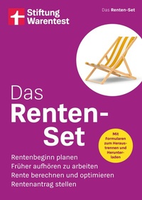 Abbildung von: Das Renten-Set - Stiftung Warentest