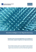 Cover: K&uuml;nstliche Intelligenz in der Migrationsberatung - Gutachten &uuml;ber die Einsatzm&ouml;glichkeiten von K&uuml;nstlicher-Intelligenz-Software in aufsuchenden, digitalen Angeboten der Migrationsberatung - Mensch & Buch