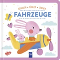 Cover: Schauen - F&uuml;hlen - Lernen: Fahrzeuge - YoYo Books