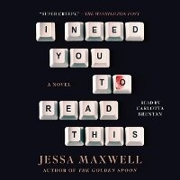 Enlarge image Cover: I Need You to Read This - SIMON & SCHUSTER AUDIO