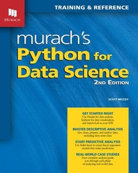 Enlarge image Cover: Murach's Python for Data Science - Mike Murach & Associates Inc.