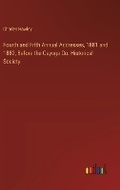 Cover: Fourth and Fifth Annual Addresses, 1881 and 1882, Before the Cayuga Co. Historical Society - Outlook Verlag