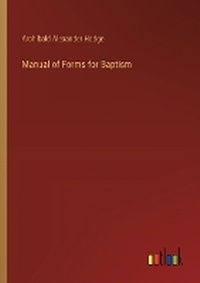 Enlarge image Cover: Manual of Forms for Baptism - Outlook Verlag