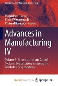 Enlarge image Cover: Advances in Manufacturing IV - Springer