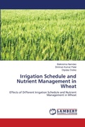 Cover: Irrigation Schedule and Nutrient Management in Wheat - LAP Lambert Academic Publishing