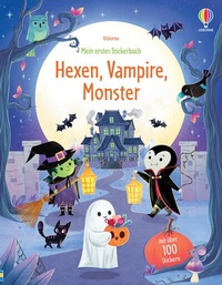 Enlarge image Cover: Mein erstes Stickerbuch: Hexen, Vampire, Monster - Usborne