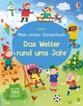 Cover: Mein erstes Stickerbuch: Das Wetter rund ums Jahr - Usborne