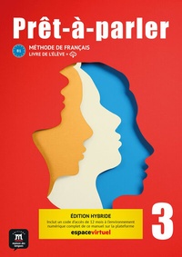 Abbildung von: Prêt-à-parler 3 B1 - Édition hybride - Klett