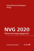 Bild: Notarversorgungsgesetz - NVG 2020 - Manz