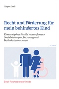 Abbildung von: Recht und Förderung für mein behindertes Kind - dtv