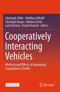 Enlarge image Cover: Cooperatively Interacting Vehicles - Springer