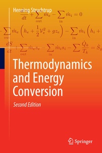 Enlarge image Cover: Thermodynamics and Energy Conversion - Springer