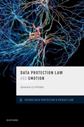 Abbildung von: Data Protection Law and Emotion - OUP eBook