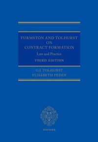 Abbildung von: Furmston and Tolhurst on Contract Formation - OUP eBook