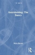 Cover: Interviewing: The Basics - Routledge