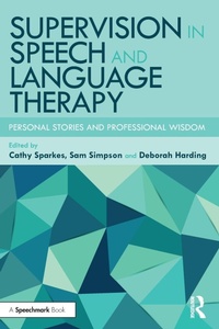Abbildung von: Supervision in Speech and Language Therapy - Routledge