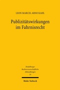 Abbildung von: Publizitätswirkungen im Fahrnisrecht - Mohr Siebeck