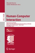 Cover: Human-Computer Interaction - Springer